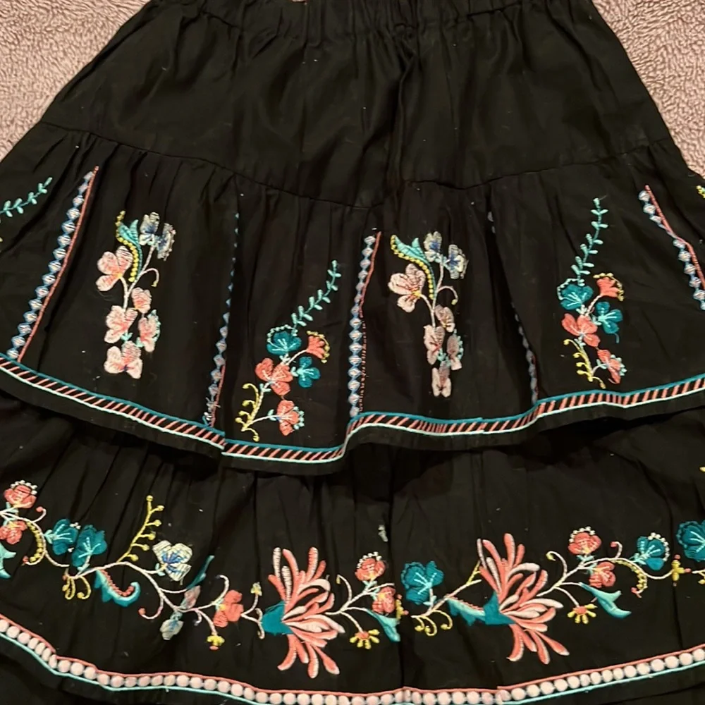 ASOS black tiered